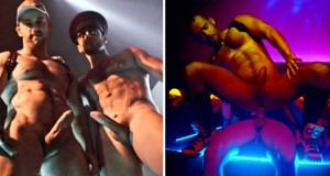 Felix Barca and Aitor Crash’s porn show in FCUK Club
