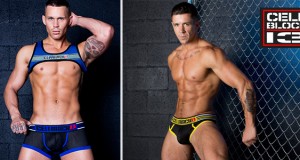 Tate Ryder and Trenton Ducati’s photo shoot for CellBlock 13