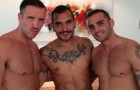 Lucio Saints, Donato Reyes & Adrian Toledo say hi to Queer Pig readers [VIDEO]