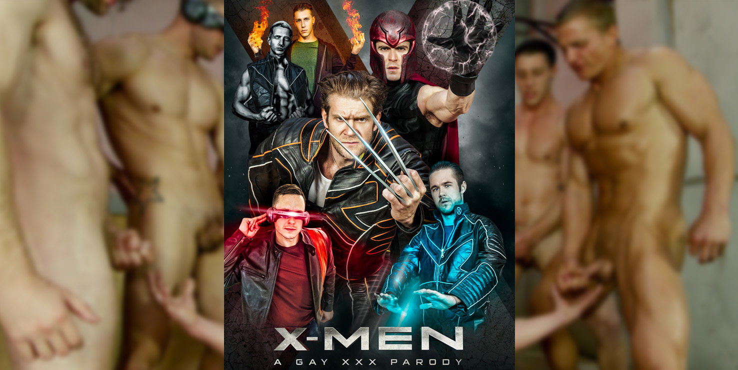 Men.com, X-Men: A Gay XXX Parody, Colby Keller, Paddy O'Brian, Paul Canon, Mike De Marko, Brenner Bolton, Landon Mycles