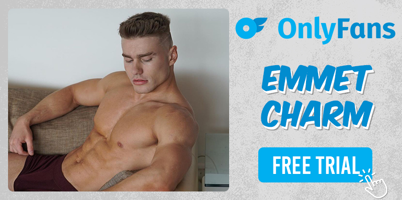 Emmet Charm Gay Porn Star FREE OnlyFans Trial