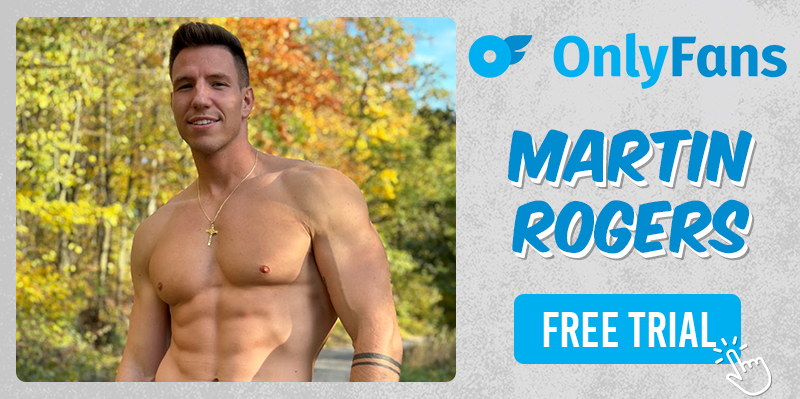 Martin Rogers Gay Porn Star FREE OnlyFans Trial