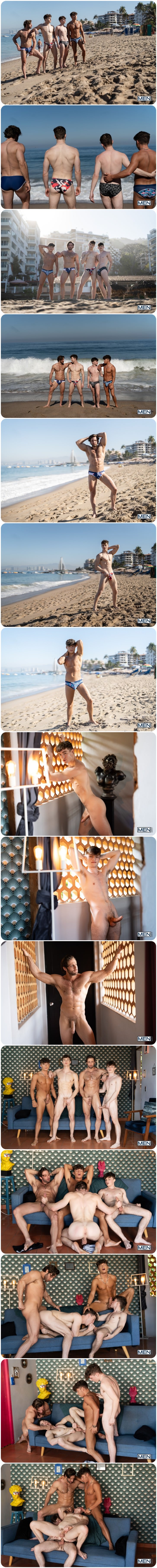 Jake Preston, Dom King, Drake Von, Hazel Hoffman, Men.com