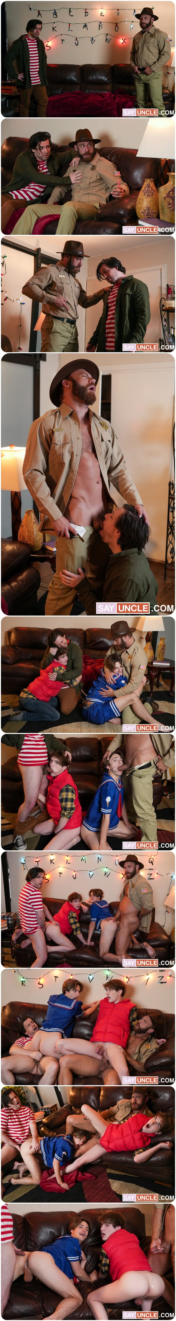 Archer Black, Brogan, Nicholas Michaels, Rob Knocks, Twink Trade, SayUncle