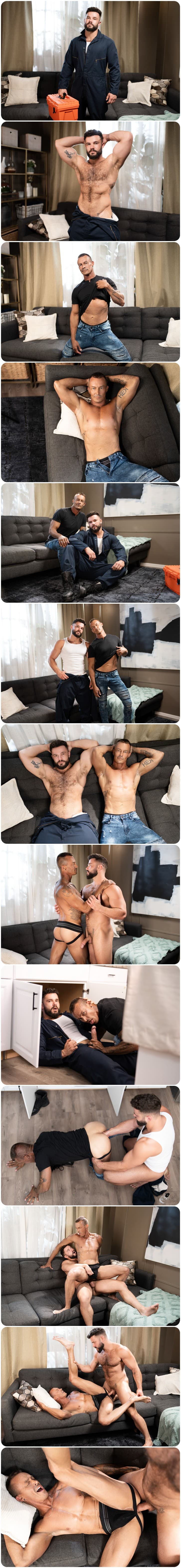 Hayden Harding, Reese Battle, Men.com